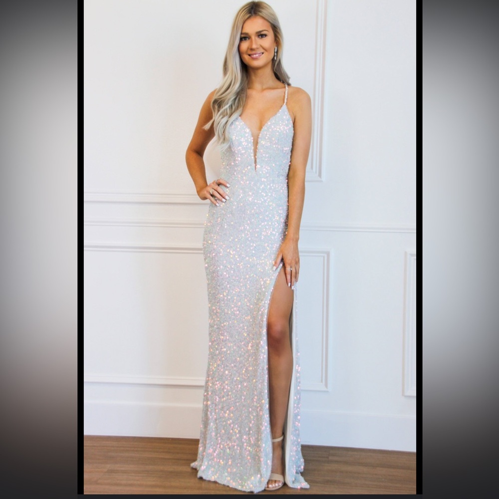 Cinderella Divine Opal Sequin Dress